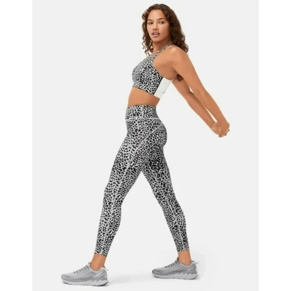 Outdoor Voices Snow Leopard Flex Techsweat 7/8 Leggings Small